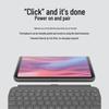 Logitech Slim Folio Bluetooth Keyboard Case for iPad 10th Gen