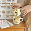 Creative Banana Dog Ceramic Mug Birthday Gift Girls Cup High-Pretty Cute Household Water Cup Coffee Cup