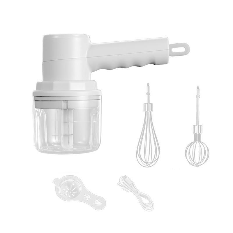 USB Rechargeable Electric Whisk Egg Beater Coffee Blender Household Milk Shaker Mixer Frother Foamer Food Blender