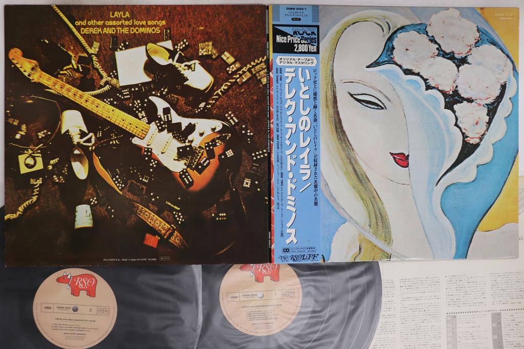 LP Record DEREK & THE DOMINOS - Layla And Other Assorted Love Songs 28MW00501 RSO 1987 Japan Obi Rock Used