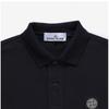 Stone Island 2Sc17 A0020  80152Sc17  Mini Waffen Logo Patch Polo Herren Kurzarm T-Shirt