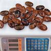 New Arrived High Quality Mahogany Obsidian Palm Healing Stone Crystal Crafts for Home Decoration