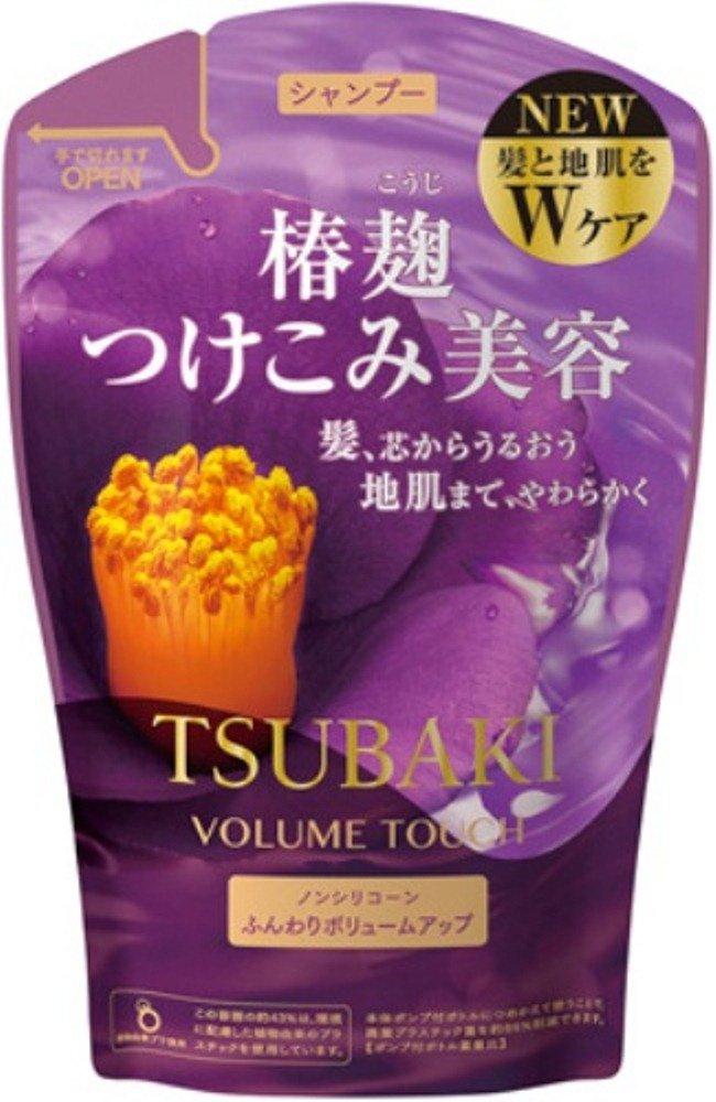 

TSUBAKI Volume Touch Шампунь Сменный блок 380 мл фиолетовый