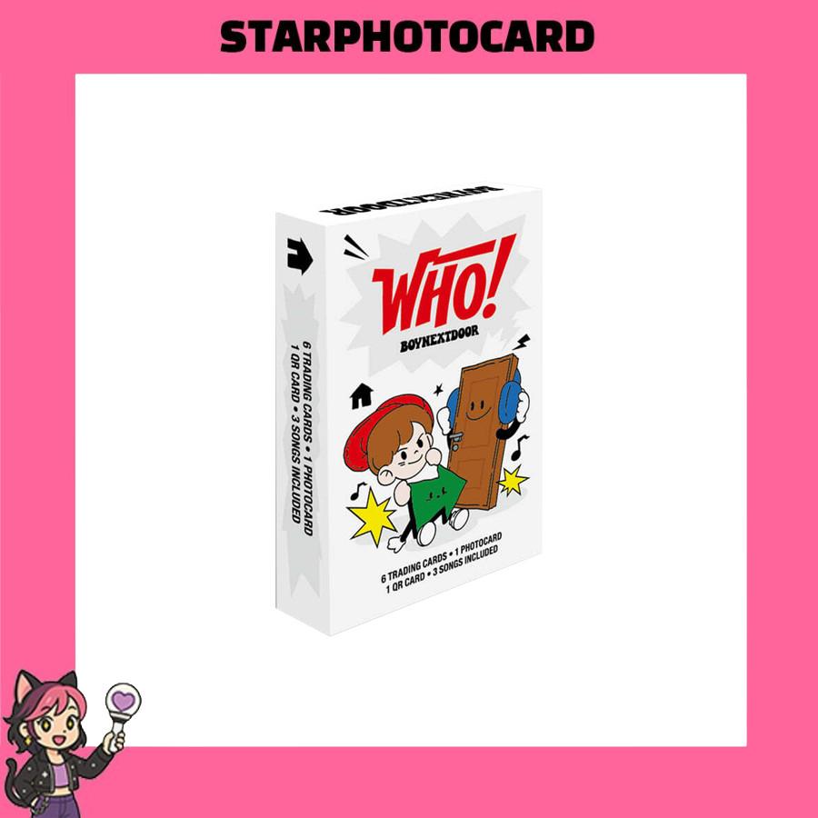 [В НАЛИЧИИ] BOYNEXTDOOR - 1-й сингл-альбом WHO Weverse Ver WEVERSE VER