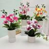 Accessories Simulation Bonsai Plastic Fake Plant Flower Potted  Home Office Decoration