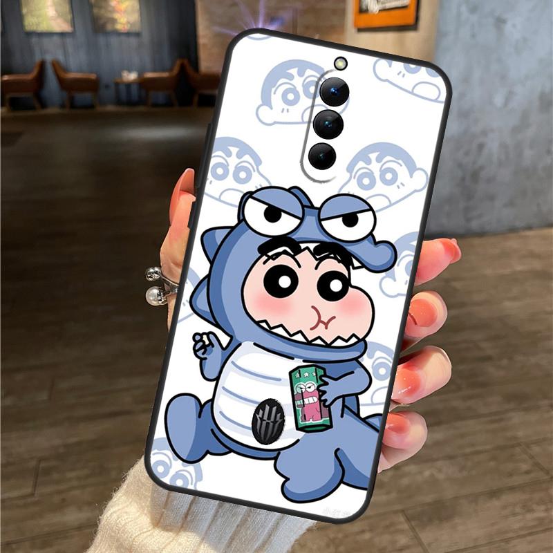 Couple Matching Cute Dinosaur Case For ZTE Nubia Red Magic 8 Pro Plus 5G 5S 6R RedMagic 7 6 Pro 7S 6S Pro Phone Cover