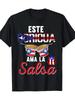 Men039;s Casual Puerto Rico Flag Drummer T-Shirt100% Cotton Round Neck Short S Unisex T-Shirt