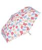 Wpc. Mini Folding Umbrella Floral Pattern UV Protection Rain & Sun Parasol Compact Lightweight Pink Blue Japan