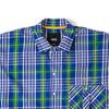 Vans Tokyo Design Collective Plaid Casual Comfortable Short Sleeve Shirt Unisex Shirts Blue-Plaid VN000H2RCYG