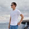 YOUNGOR Men's Summer Casual Slim Fit Short Sleeve T-Shirt