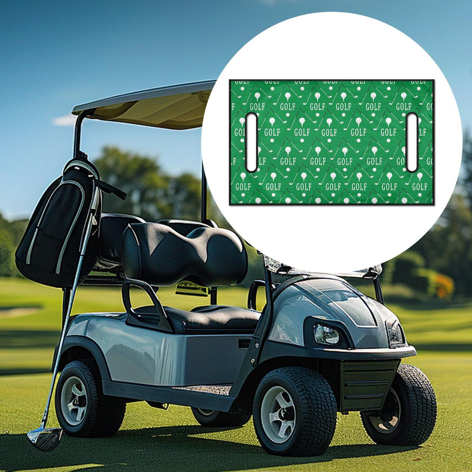 

Golf Car Seat Cover, Protector, Easy Installation, Stylish, Washable, Lightweight, Portable, Style E