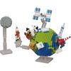 Kawada Nano Block Earth and Moon NBM-041 Building Set with 550 Pieces and Detailed Design