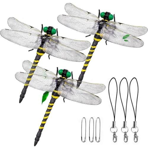 

Oniyanma-kun 12cm Oniyanma Set of 3 or 4, Life-Sized Insect Repellent, Large Oniyanma, Bee Repellent, Dragonfly, Insect, Bug, Animal Model, Dragonfly,