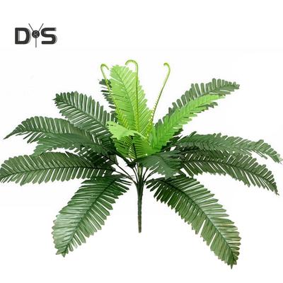 Dirbtinės lapijos augalas žalias papartis Biuro namų sodo vestuvių dekoravimas