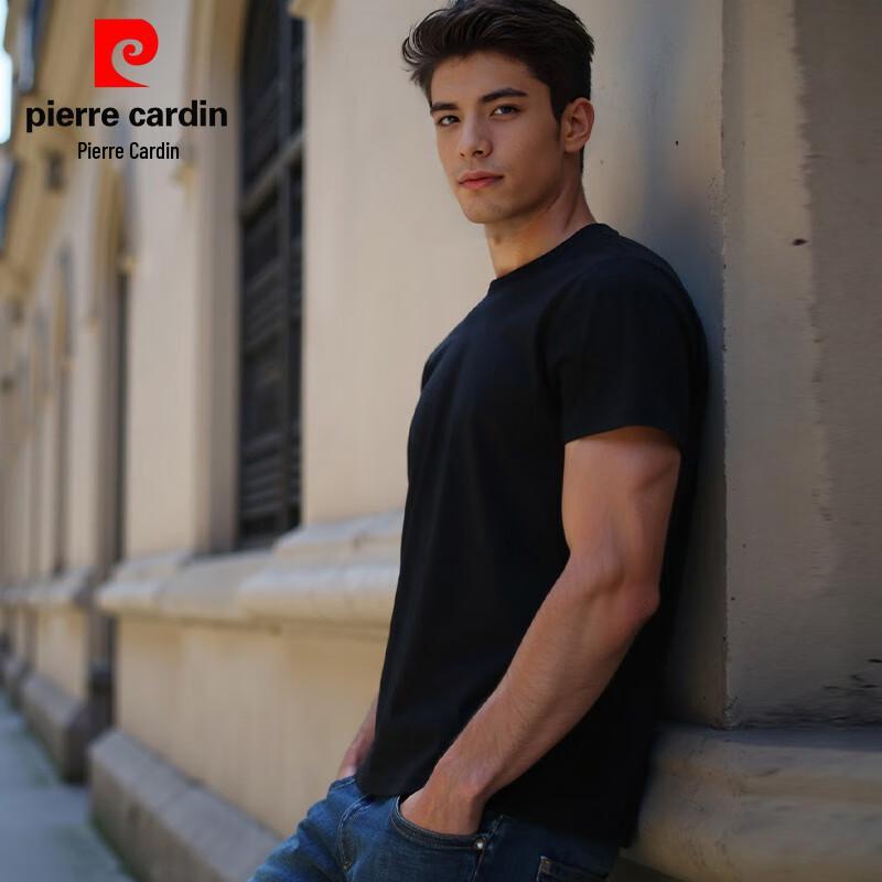 Pierre Cardin Men's Summer Ice Silk Cotton T-Shirt