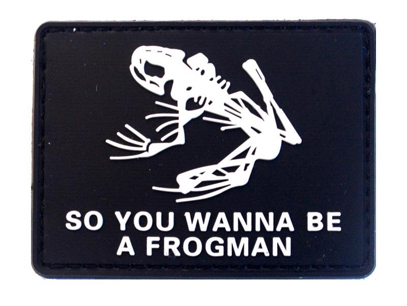 Bear Rhino Frog Seal Velcro PVC Morale Patch for Armband
