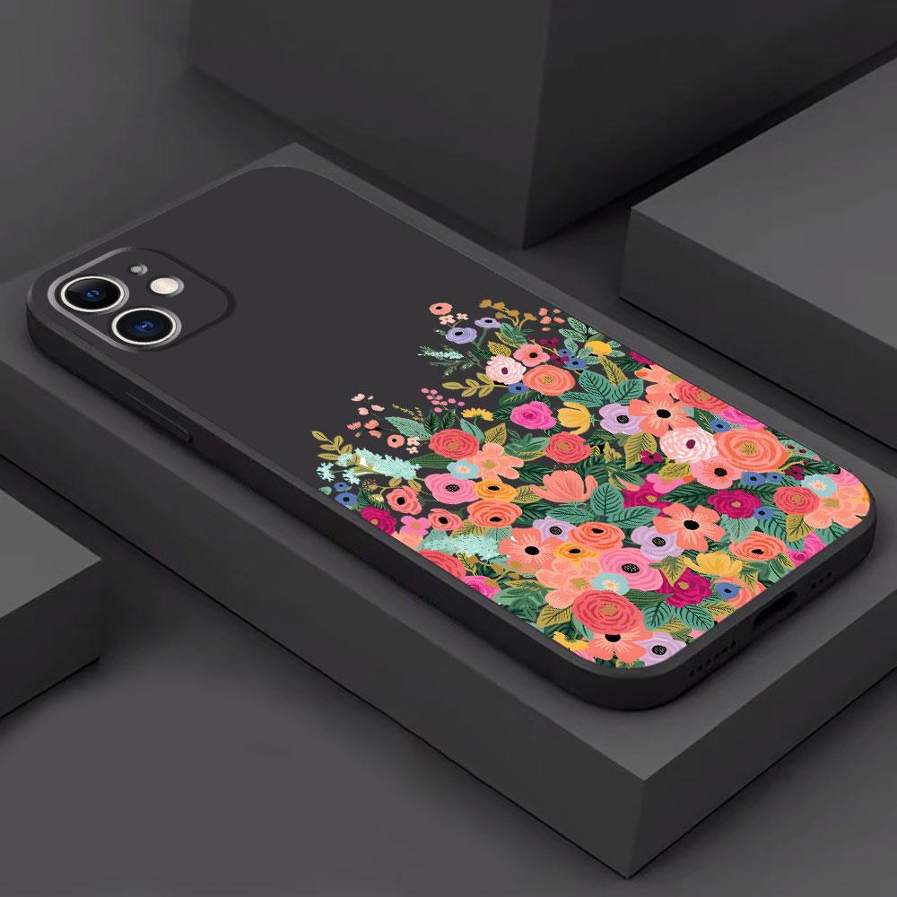 Buchstabenblume Handyhülle für Google Pixel 6a 7 Pro 6 Pro 8 Pro 7a TPU Weiche Hülle