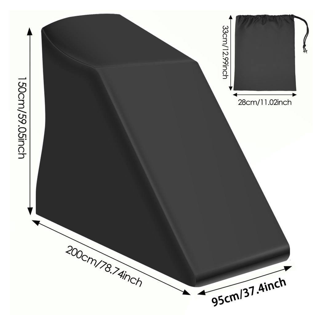 כיסוי הליכון עמיד למים כיסוי מכונת ריצה מגונן לציוד כושר כבד לשימוש חיצוני ופנימי