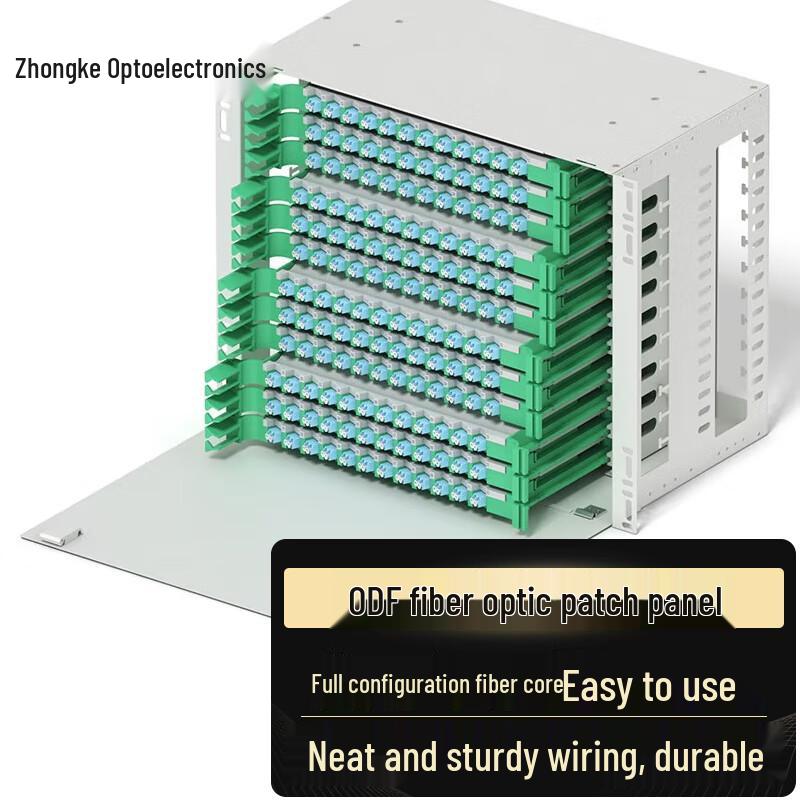 Zhongke Optoelectronics Rack-Mount ODF Fiber Optic Distribution Frame