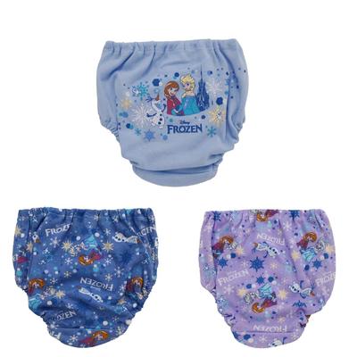 Takihyo Disney Princess Frozen Zestaw Majtek z motywem i Amazon Original 3-częściowy Ariel, Roszpunka, Bella, Elsa, Anna. 100% bawełna. Projekt.