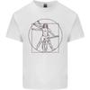 Guitar Vitruvian Man Guitarist Kids T-Shirt Childrens