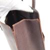 HERMES White bus GM Hand Bag Shoulder Bag Tote Bag Coromandel Brown