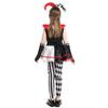 Wszechstronna spódniczka klauna dla dziewczynki na Halloween i bal przebierańców