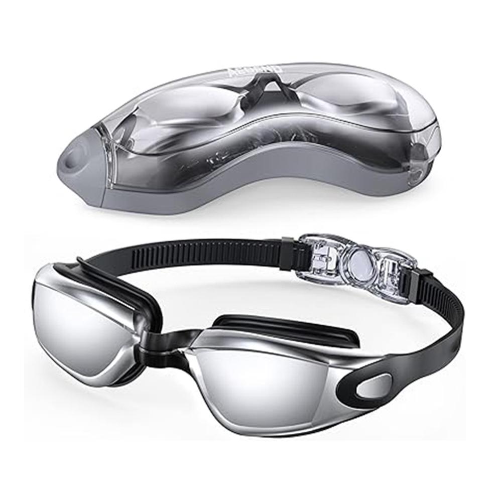 HD Anti-Fog Swim Glasses for Adults Smart Swimming Goggles Set with Prescription