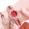Fashion Quartz Watch For Women With Starry Sky Design And Waterproof Feature