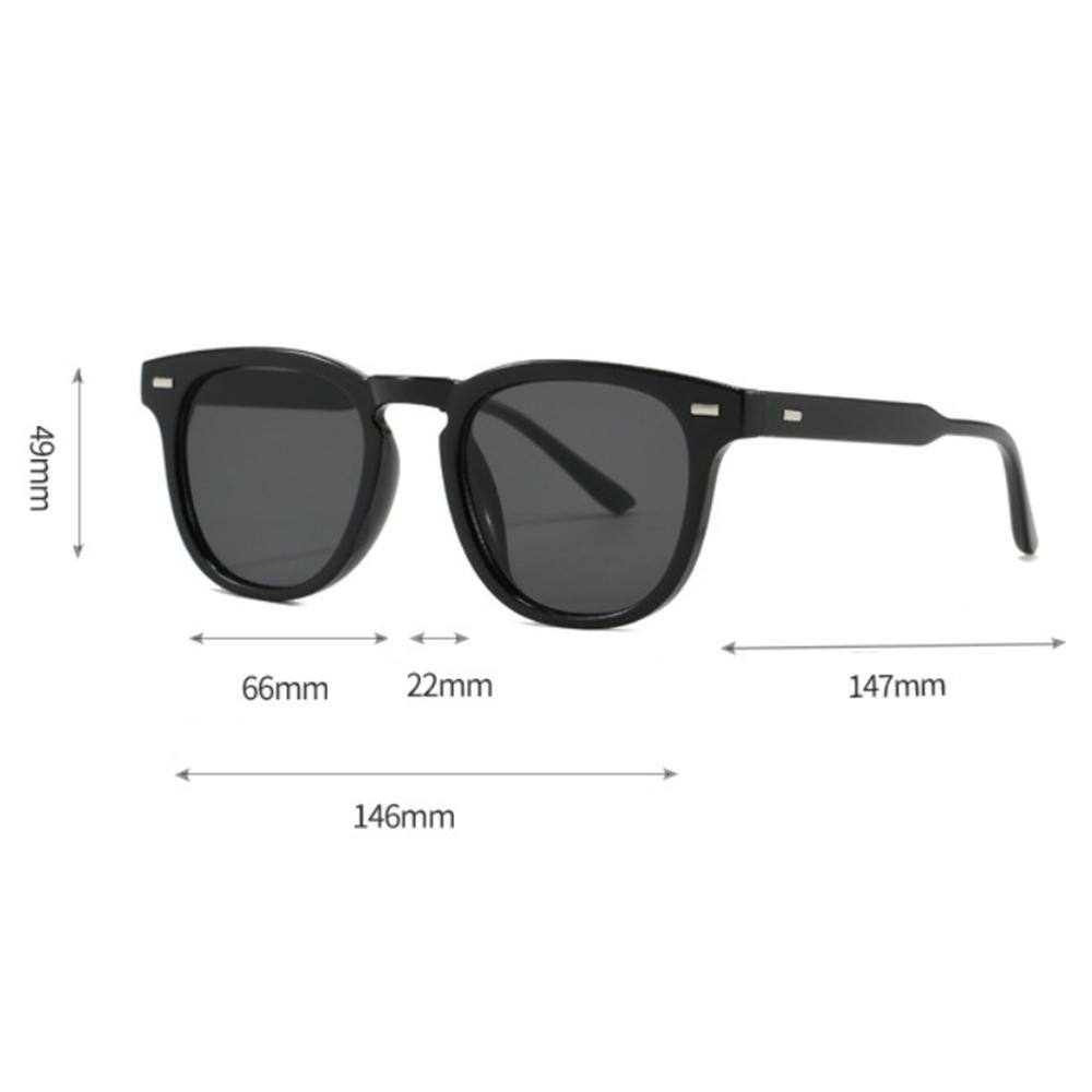 Round Sunglasses Uv-Resistant Unisex Eyewear Luxury Brand Sunglasses Vintage Vintage Sun Glasses For Stylish Outfits Traveling