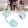   Ear   5.0 Headphones Folding Kids Wireless Headset with LED Color Light for PC Tablet Online Learning