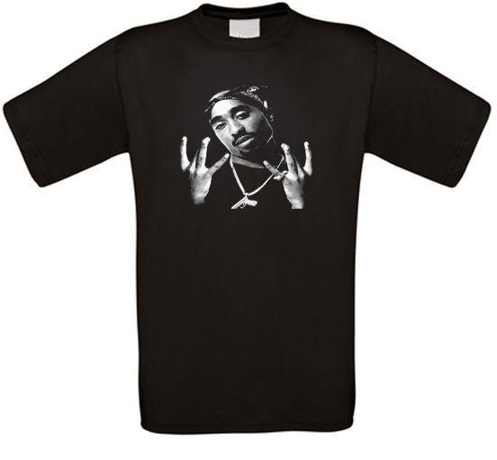 Shakur Westcoast Rap Hip Hop all Eyez on Me Gangsta T-Shirt S