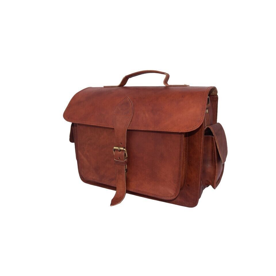 Servietă din piele pentru aparatul foto, stil nou, geantă de mesaje, geanta căptușită