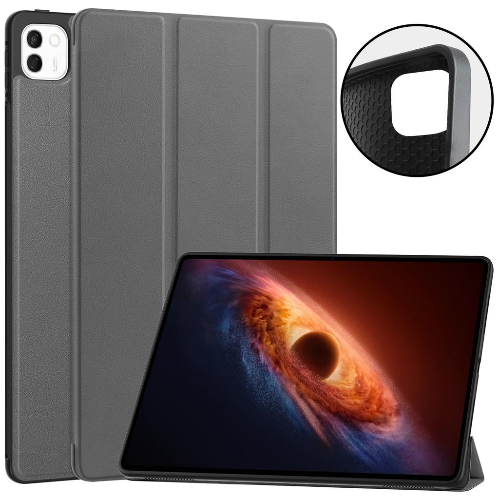 Étui pour tablette pour honor Magic Pad4 12,3 pouces, Coque antichoc en cuir PU premium avec support et fonction Veille/Réveil automatique