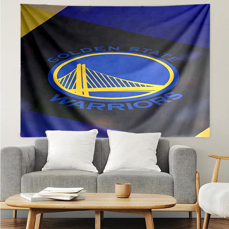 Golden State Warriors Poster Tapestry Hanging for Bedroom,Livingroom, Playroom,Decor Art Room Wall Tapestry Holiday and Birthday Gifts