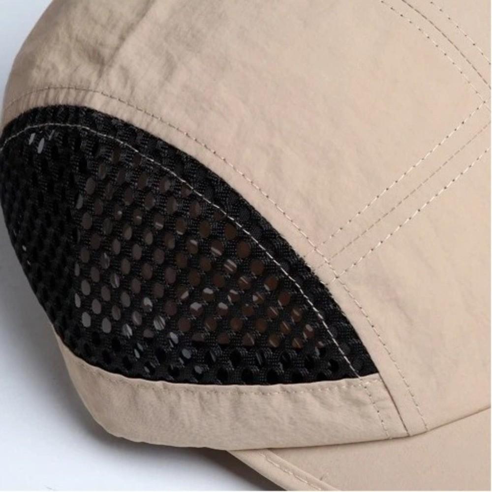 Fashion Thin Baseball Cap Mesh Japanese Style Sun Hat Quick-Drying Breathable Sport Cap Spring