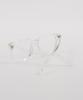 Eseubika Asa-C02 Transparent Horn-Rimmed Glasses Blue Light Blocking