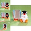 Pingu Pinguin Plüschtier Mit Blume Geschenk Für Kinder Und Sammler