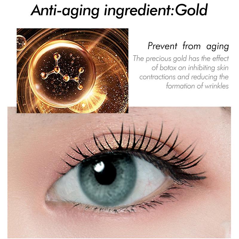 Oční krém proti stárnutí proti vráskám Odstraňuje tmavé kruhy pod očima Hydratační zpevňující oční péče