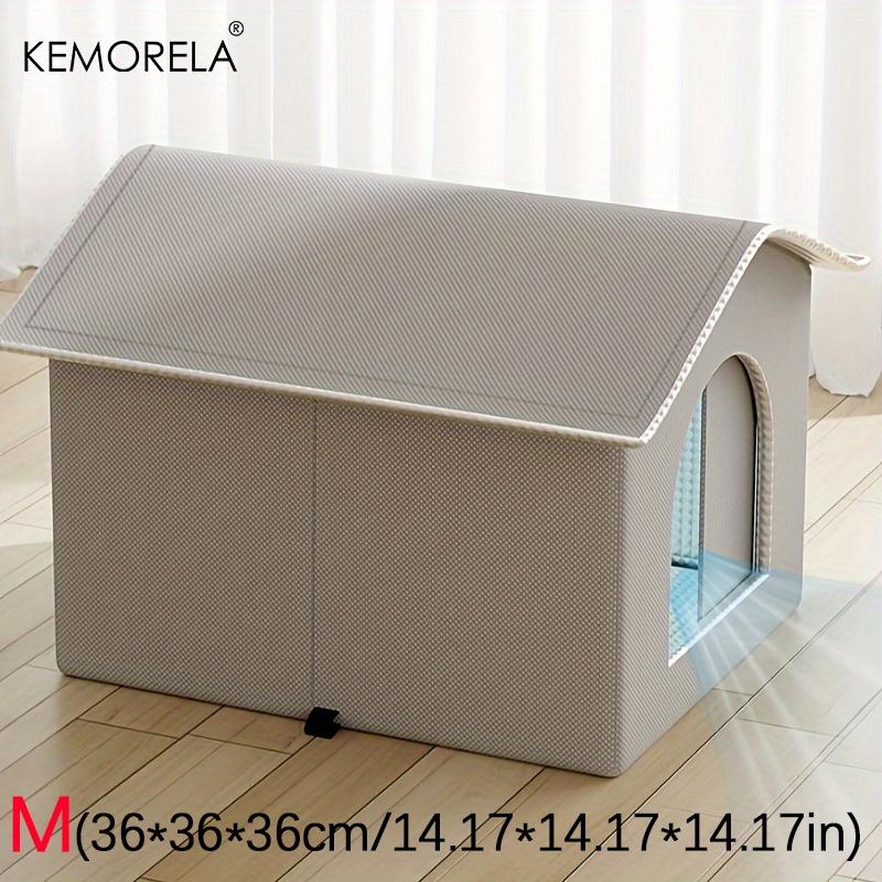 1PCS Ice Cooling Pet House for Cats And Dogs Year-Round Shelter Featuring an Integrated Ice Pack Cooling System for Cats And Dog