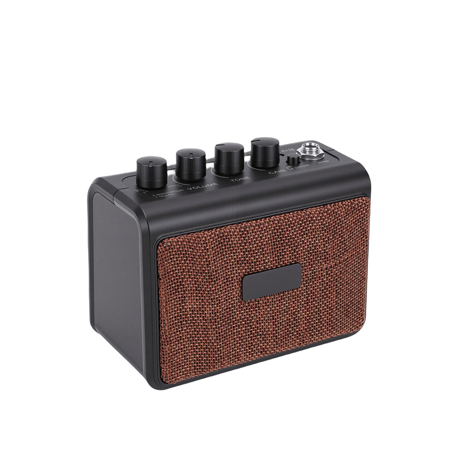 

Портативный гитарный усилитель 10 Вт, Bluetooth-динамик, 2 канала Clean/Distortion, AUX-вход, разъем для наушников, перезаряжаемый, бесшумный, для улицы