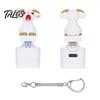 Sheep Finger Clicker 1/2/3Pcs Screaming Goat Keyboard Fidget Toy, Rechargeable Light-Up Keycap Toy with Light Sound, Animal Push Button Decompression