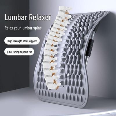 Verbesserter Lendenwirbel-Beruhiger: Rückenstreck- & Stützmassagegerät