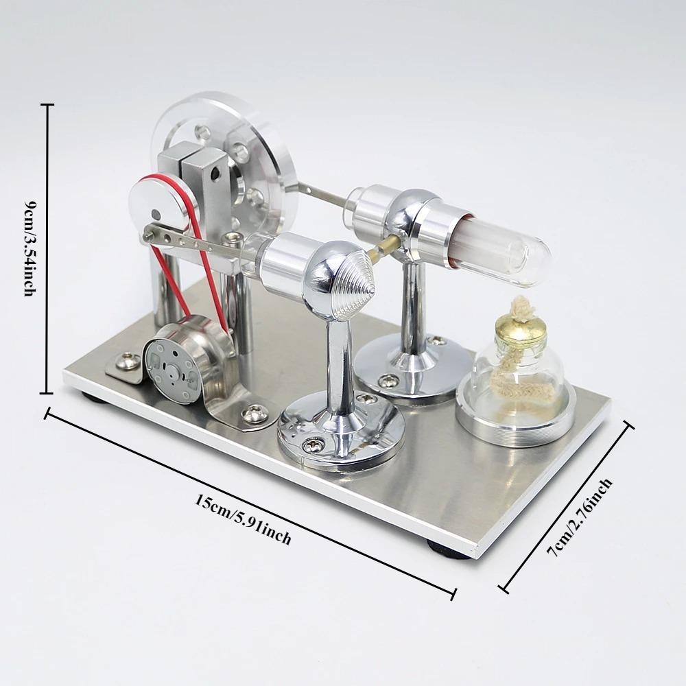 DIY Stirling Engine Model External Combustion Engine Advanced Metal Physics Science Experiment Education Model Student Gifts