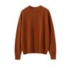 Women's Pure Cashmere Half-High Neck Sweater - Versatile Long Sleeve Knit Pullover