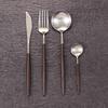 304 Portugal Thickened Stainless Steel Cutlery Set - Knife, Fork & Spoon for Restaurant or Hotel
