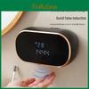 Wallmounted Digital Smart Soap Dispenser Display Touchless Foam Rechargeable
