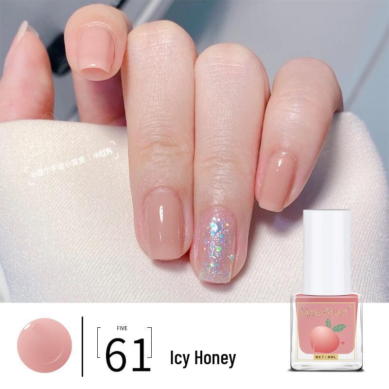 Eco-Friendly Peelable Water-Based Nude Nail Protector Polish