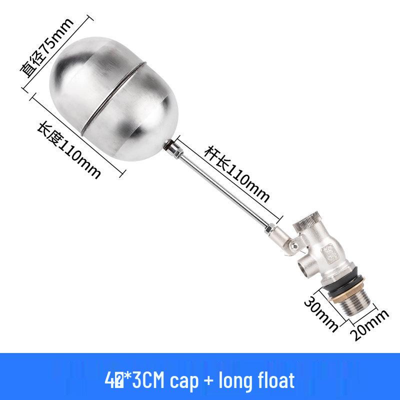 4-punktowa nakrętka ze stali nierdzewnej 304 z powłoką galwaniczną, zawór pływakowy – odporna na wysoką temperaturę, wrzącą wodę, kwasy i zasady