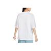 Nike Printed Round Neck Loose Casual Sport Short Sleeve T-Shirt Women Tops White FQ7011-100